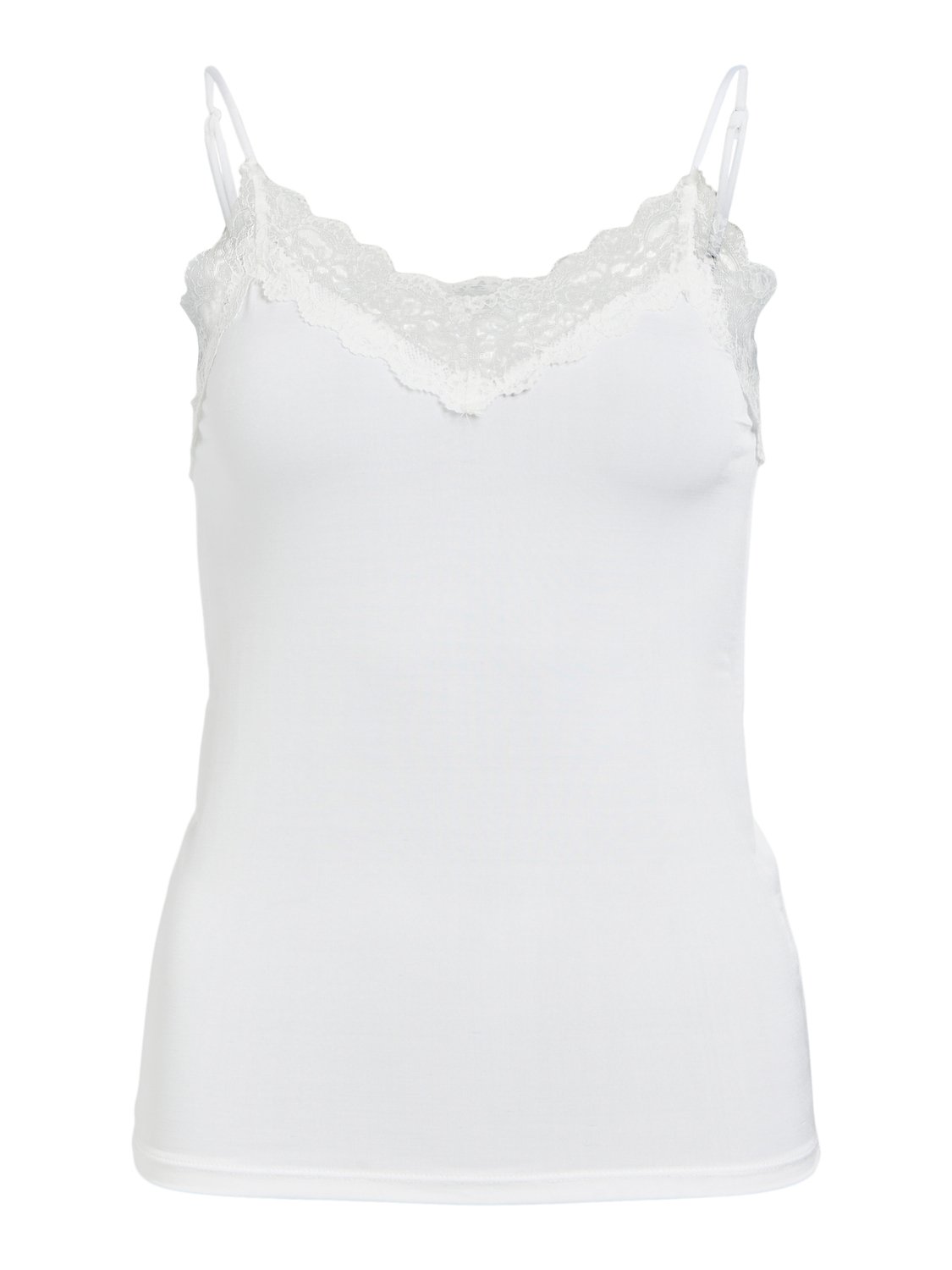 OBJLEENA Tank - Top - White - VERO MODA & VILA Bergvik